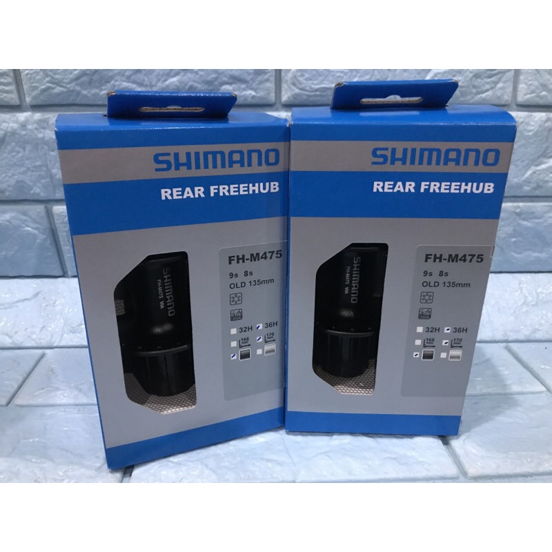 Shimano Deore Rear Freehub FH-M475 36h 6bolt | Shopee Philippines