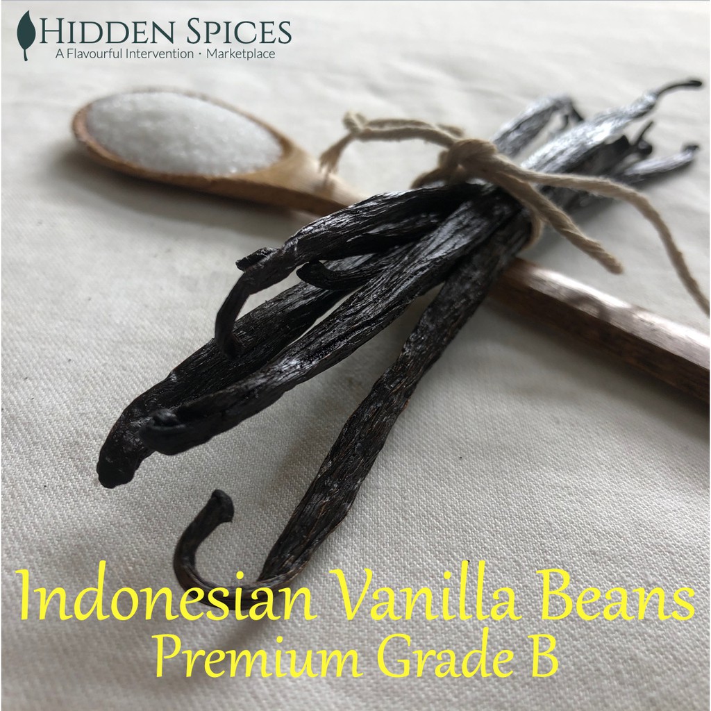 Indonesian Vanilla Beans (Premium Grade B For Your Own Vanilla