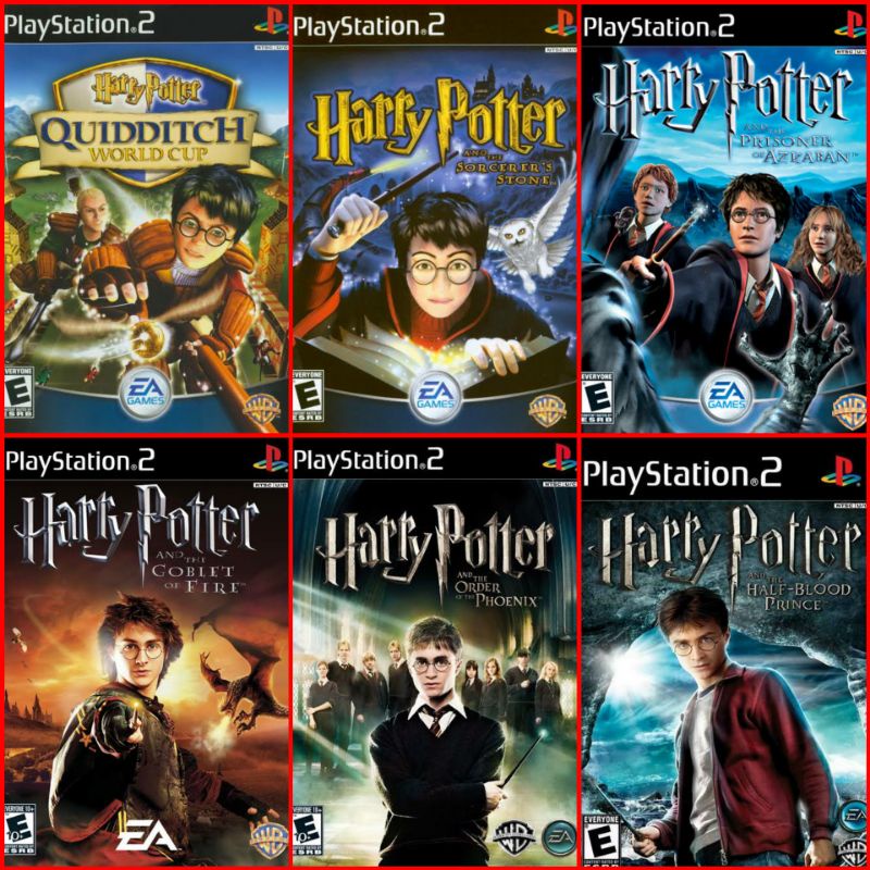PS2 PlayStation 2 Games Harry Potter Series (Read Description) | Shopee ...