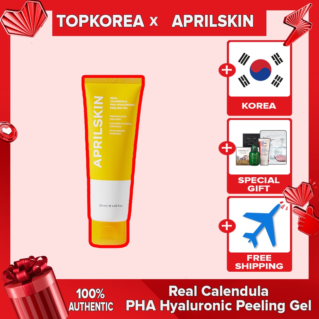 ★Aprilskin★ Calendula PHA Hyaluronic Peeling Gel 120ml / TOPKOREA