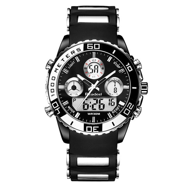 Men's Watch Readeel 1282 Men's Clock With LED Light Calendar Time