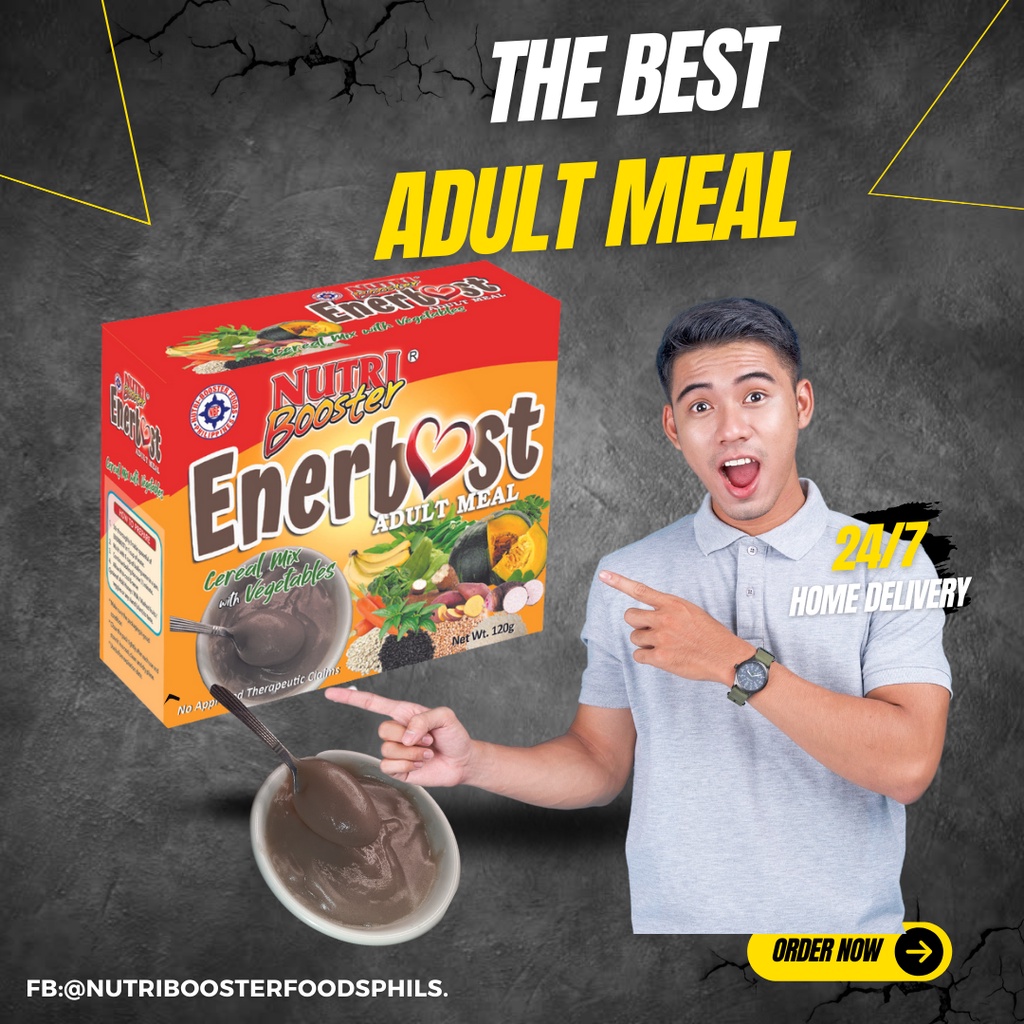 ENERBOST Adult Meal, Cereal mix with vegetables 120g, for Diabetic