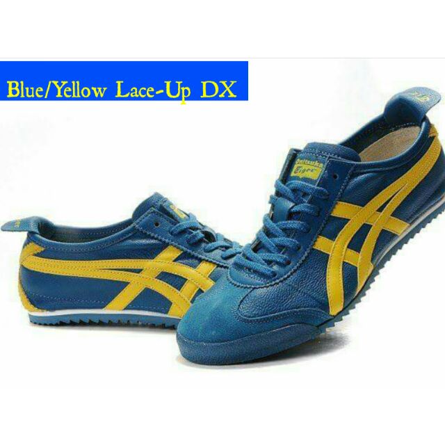 Onitsuka tiger blue hot sale and yellow