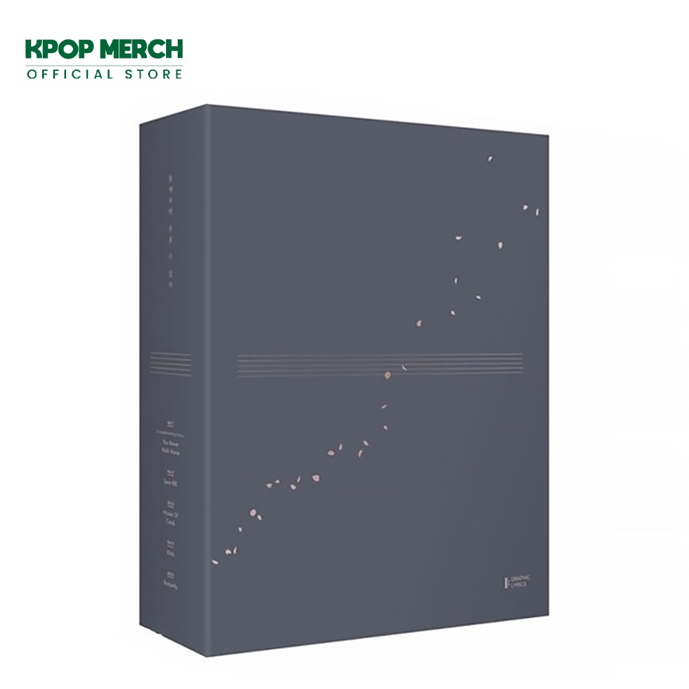 BTS Graphic Lyrics Book Special Package | Shopee Philippines