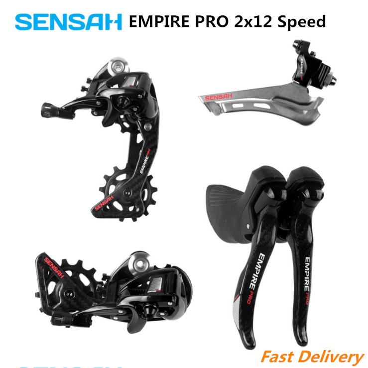 COD SENSAH EMPIRE PRO 4 Kits Carbon fiber 2x12 Speed 24s Road