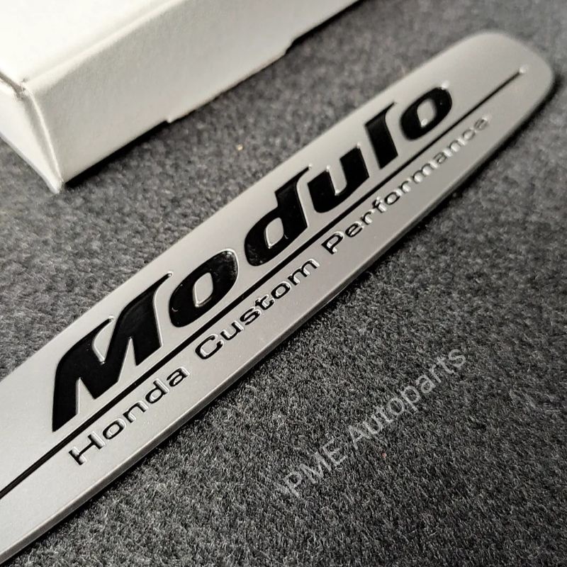 Honda Access Modulo Side Skirt Emblem City Jazz Grace Fit Civic GK5 GM6 ...