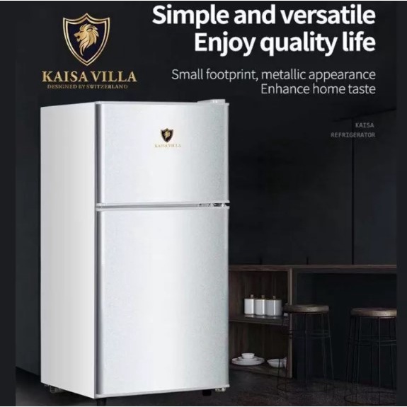 KAISA VILLA JD8029 Two Door Smart Freezing Mini Refrigerator (k4n