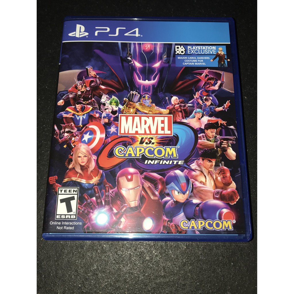 Playstation PS4 Games - Marvel vs Capcom Infinite | Shopee Philippines