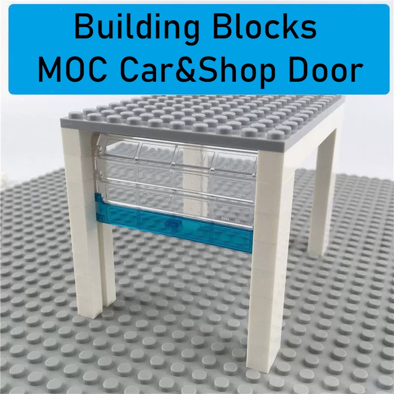 Garage Creative Assembly of Building Block Parts in Urban Scene ...