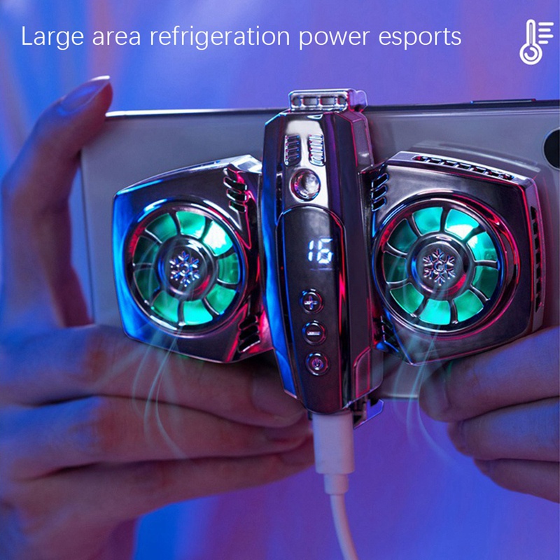 Temperature Adjustment Mobile Phone Radiator+Mobile Game Finger Cots ...