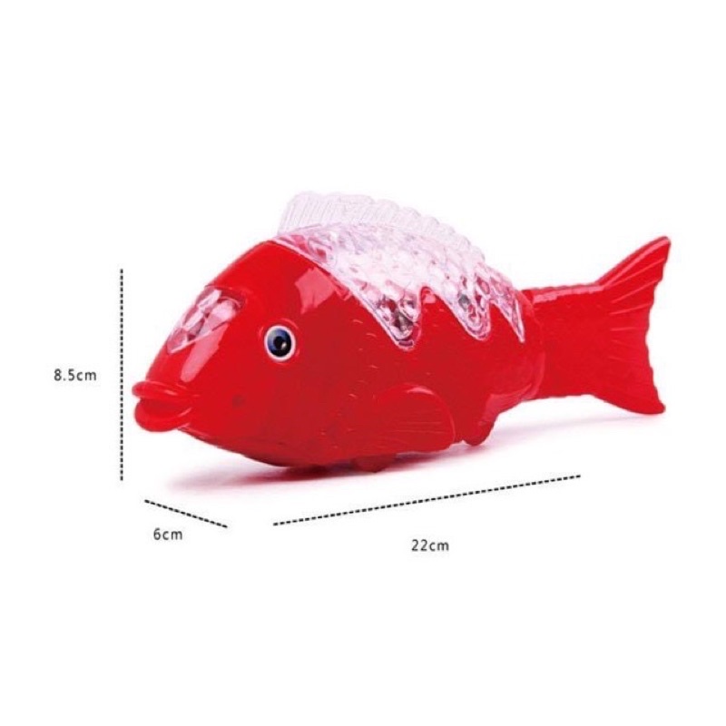 COD Electic Fish BatteryAA light nd sound kids children toy | Shopee ...