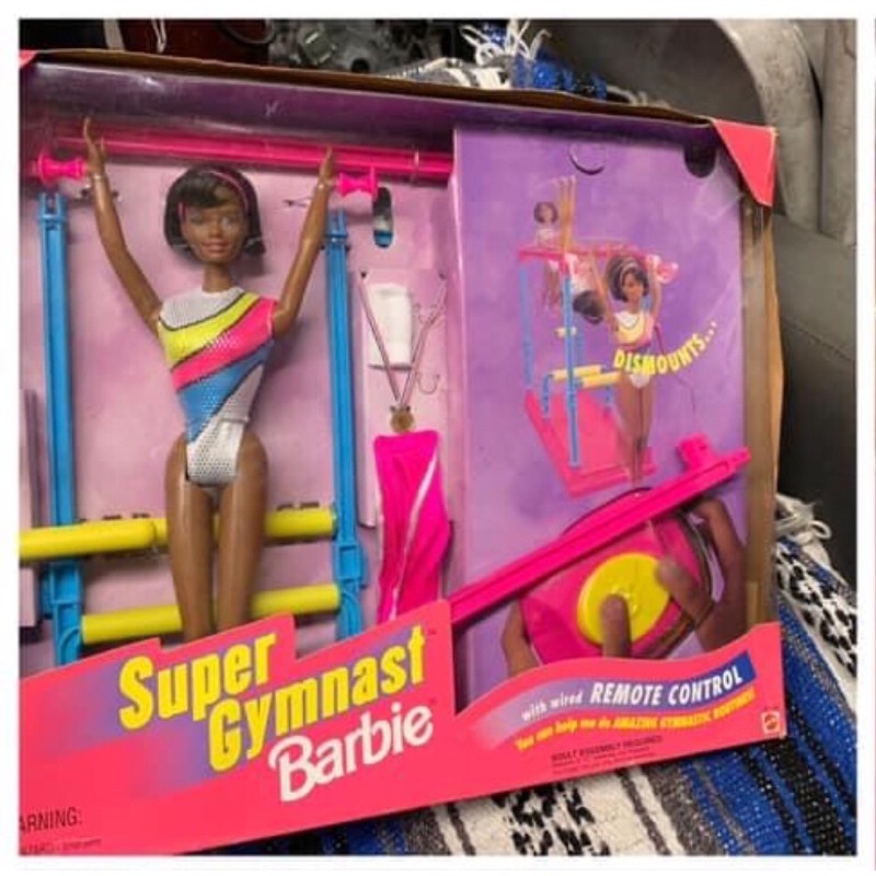 Super Gymnast AA Barbie Doll Playset with Wired Remote Control Shopee