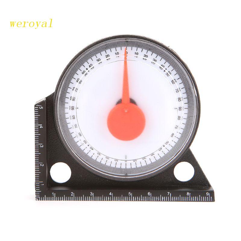 weroyal Slope Inclinometer Protractor Angle Finder Tilt Level Meter ...