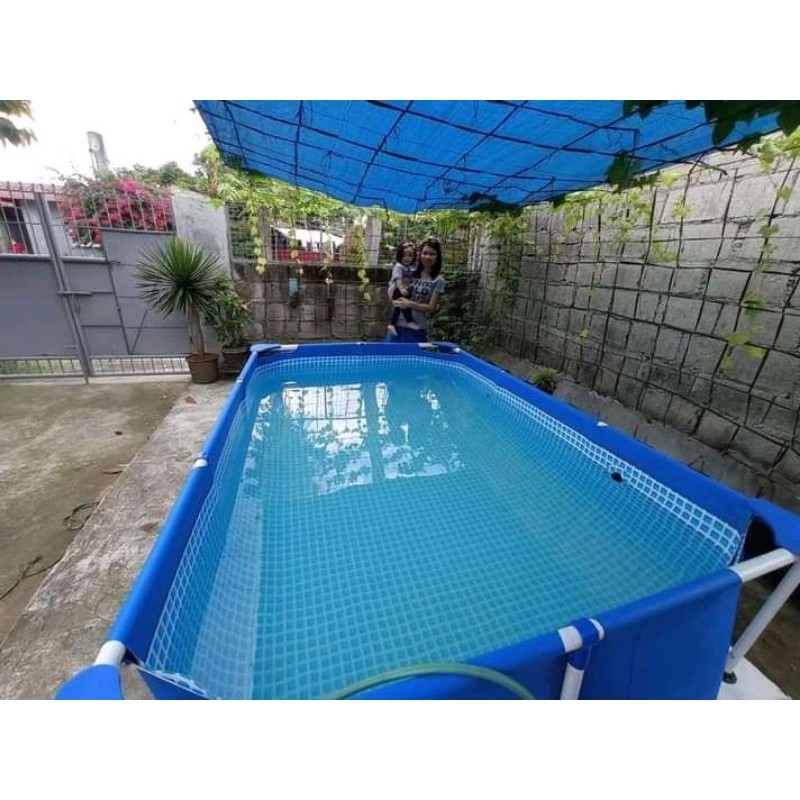 ORIGINAL FAMILY SWIMMING POOL STEEL PRO INTEX BRAND Shopee Philippines