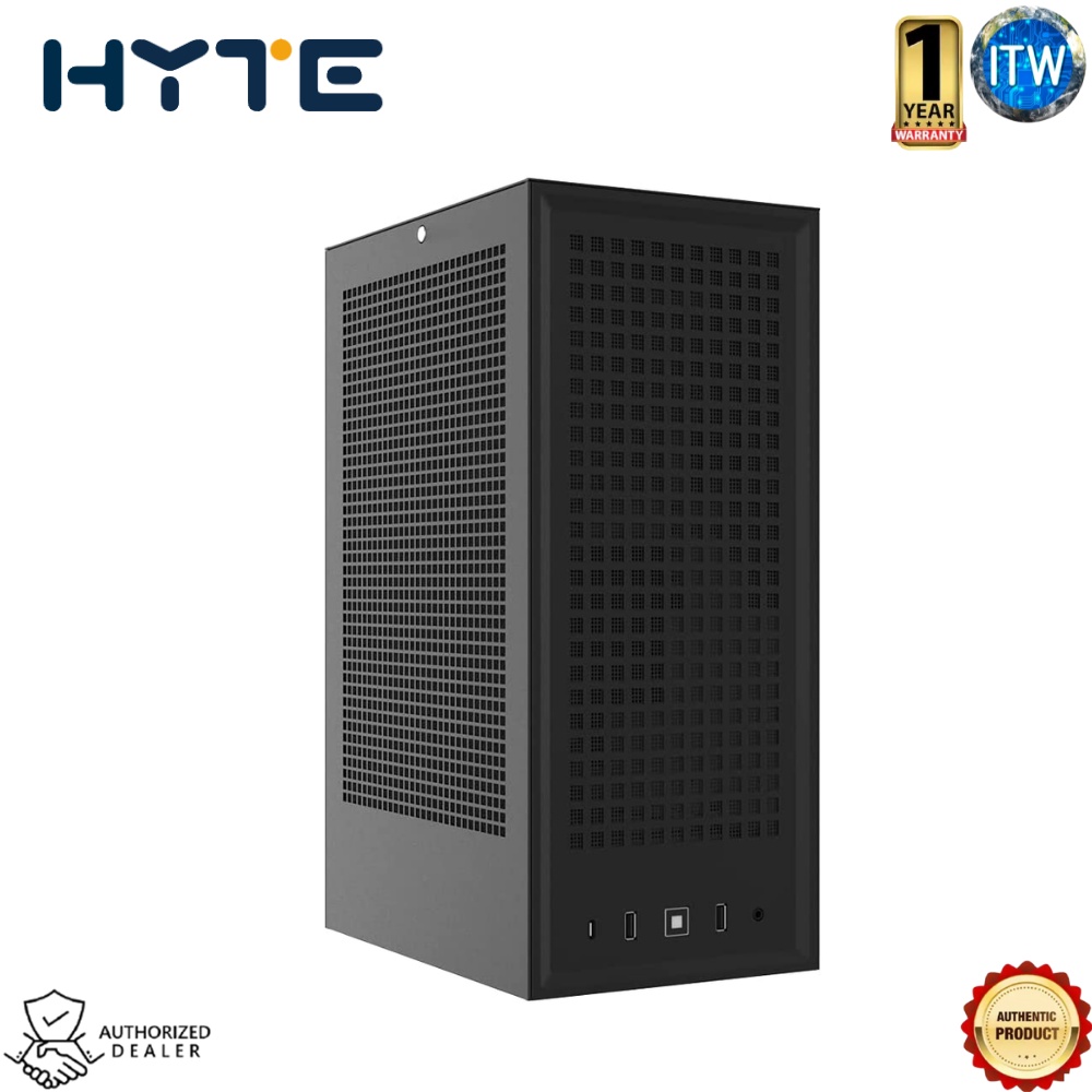 Hyte Revolt 3 Small Form Factor Premium Itx Computer Gaming Case Only Black White Shopee