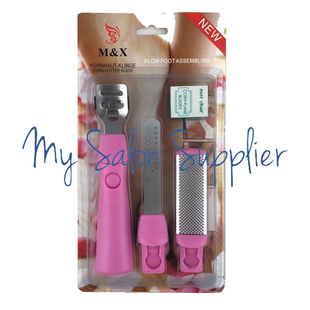 Credo Foot Grater contains 4 + Razor | Shopee Philippines