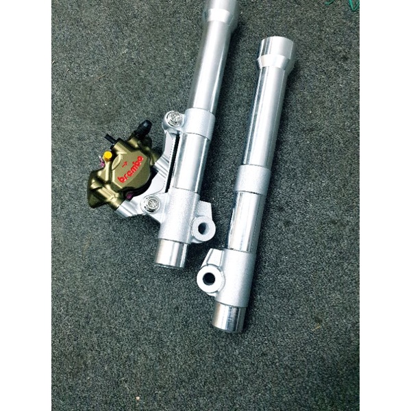 Lighten Front Shock w/TurtleBack Brembo Caliper for Wave125/Wave100 ...