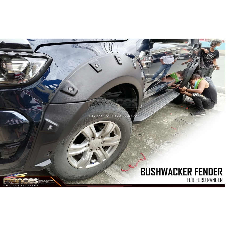 Ford Ranger / Wildtrak 2016-2022 Bush wacker fender flare Thailand made ...