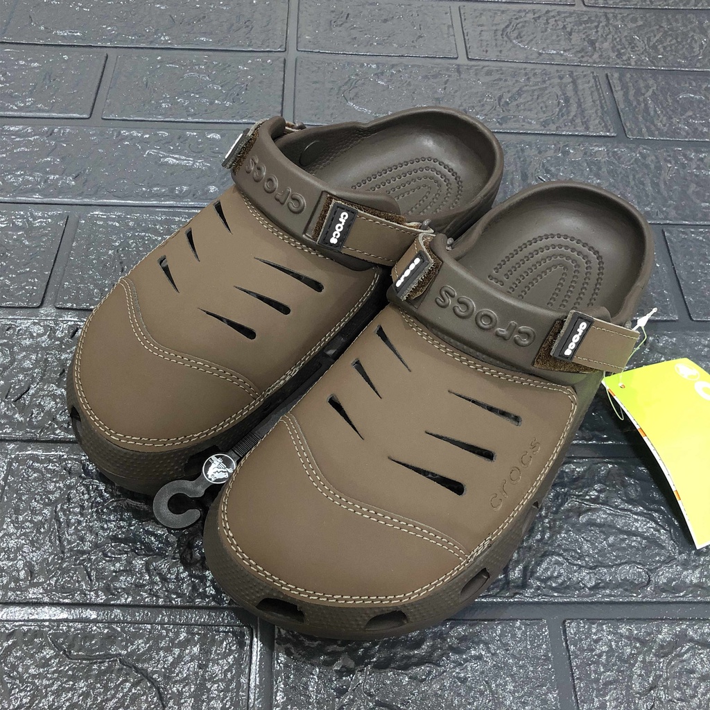 Genuine 100% Crocs for Men Crocs Sandals for Men Slippers | Shopee ...