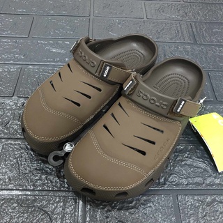 Mens suede online crocs