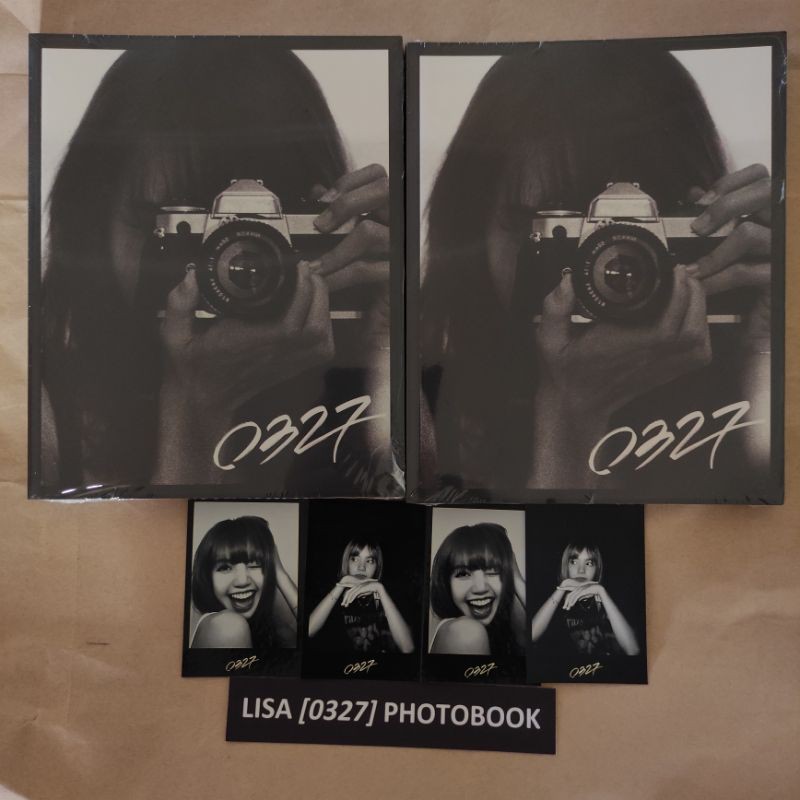 0327 LISA PHOTOBOOK (unsealed/sealed) | Shopee Philippines