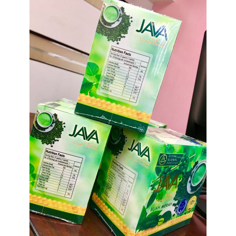 Authentic JAVA GREEN COFFEE Shopee Philippines