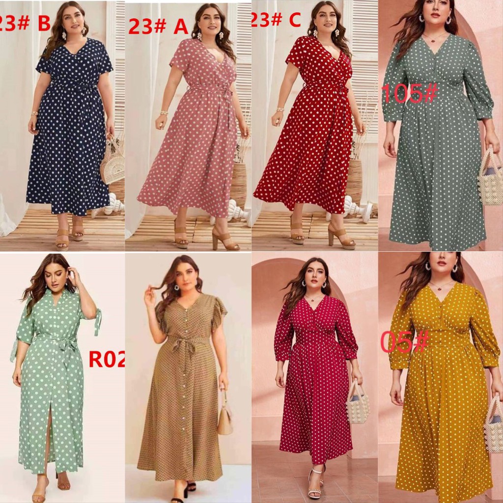 Lazada polka dots dress best sale