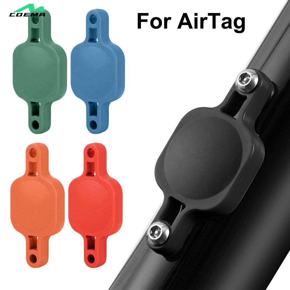 Bicycle tracker bracket protective cover antitheft antilost mountain