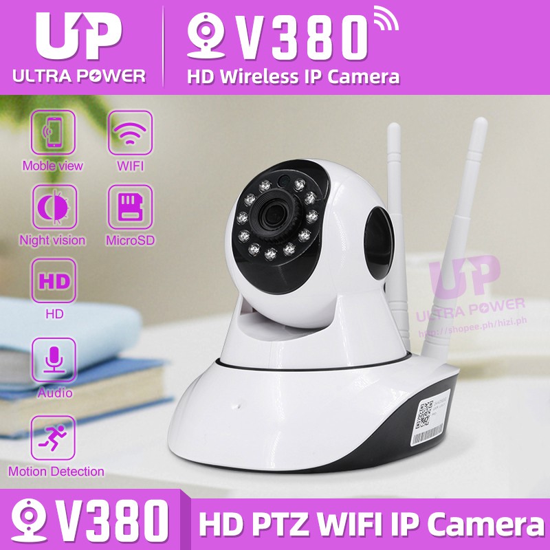 V380 HD PTZ Wireless Indoor IP Camera/Night Vision/Two-way Audio ...
