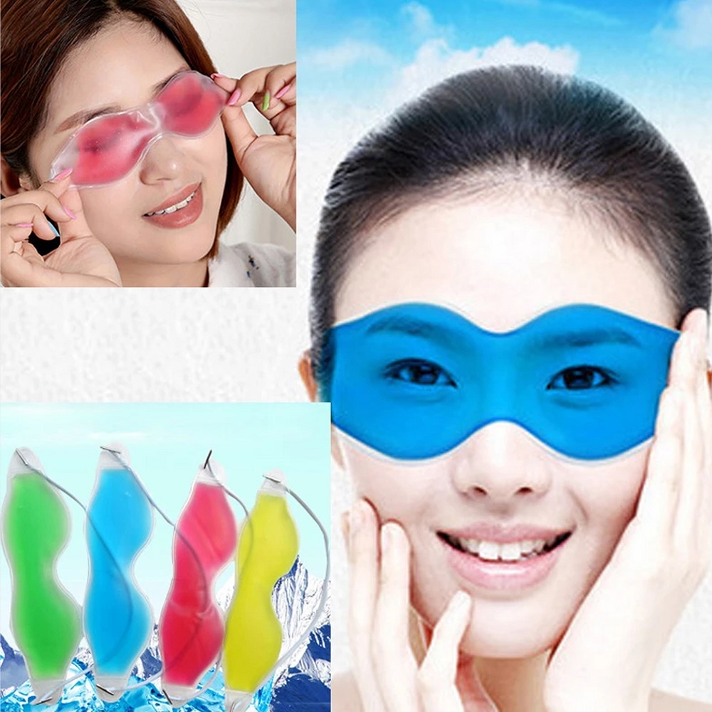 Cozyhome 1pc Ice Cold Patch Gel Eye Mask Sleeping Eye Remove Dark