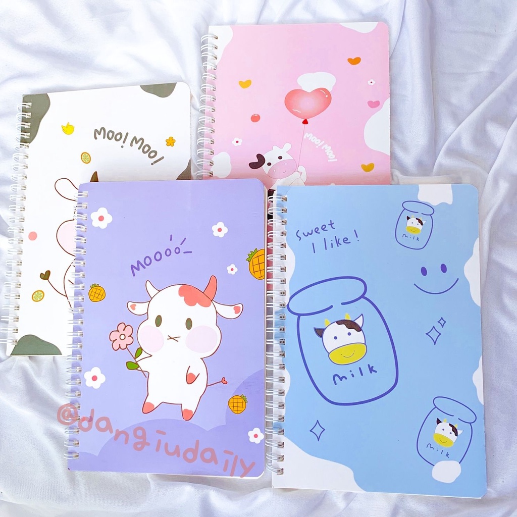 Very Cute Colorful Horizontal Lined A5 Notebook | Shopee Philippines