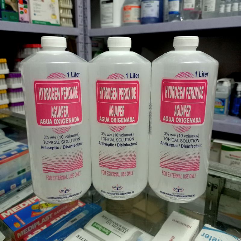 HYDROGEN PEROXIDE AGUA OXIGENADA 1 LITER Shopee Philippines