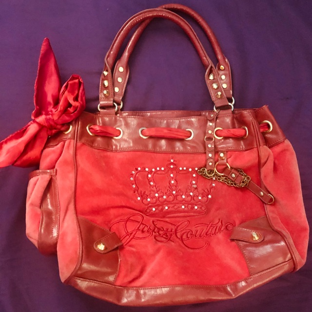 Juicy couture best sale red bag