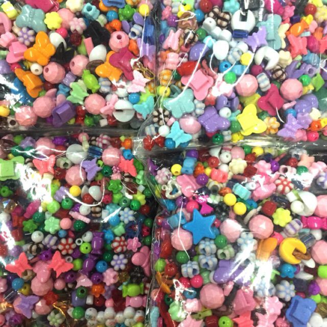 Assorted beads of all kinds for DIY