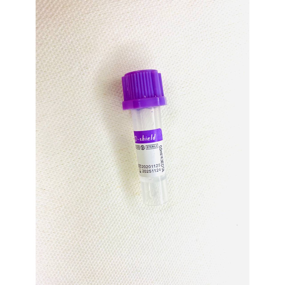 0.5 mL Plain/EDTA Microtainer for Capillary Sample Collection | Shopee ...