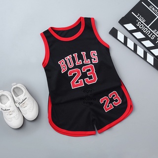 GLIGLITTR Toddler Kid Basketball Jersey Outfit Baby Boy Girl Letters Tank Top + Track Shorts Sets Boy Summer Clothes