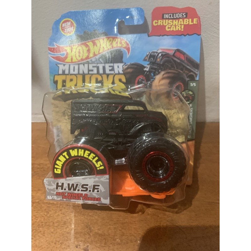 Hot Wheels monster truck HWSF hot wheels special forces | Shopee ...