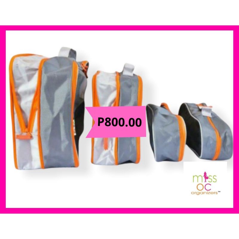 Miss OC 4pcs Packing Cubes Expandable Large & Med. size Luggage