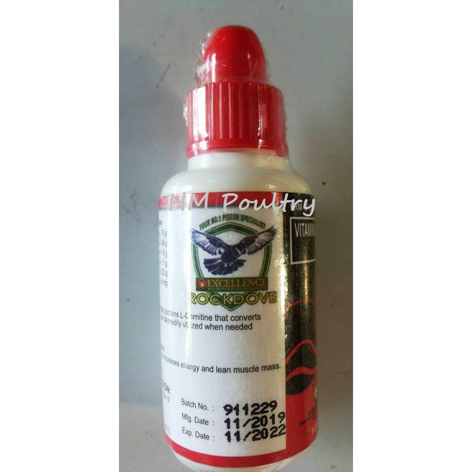 l carnitine for pigeon Carmine + L-Carnitine Pigeons 250 ml