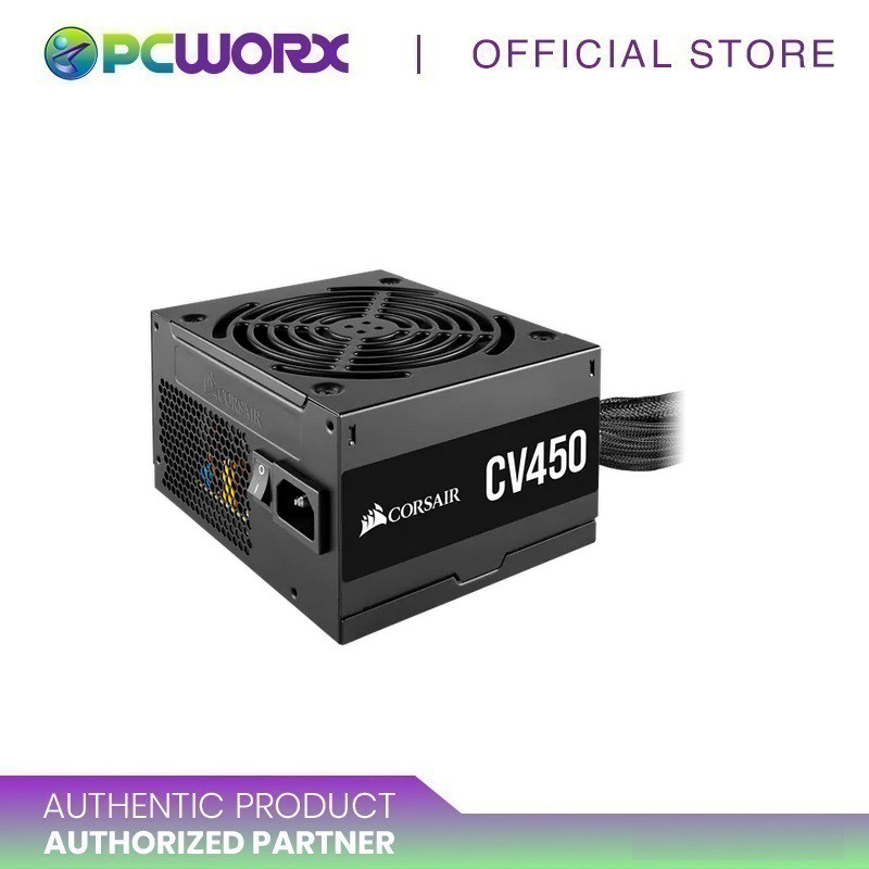 Corsair CV450 450Watts 80+ Bronze Certified Power Supply | Shopee ...