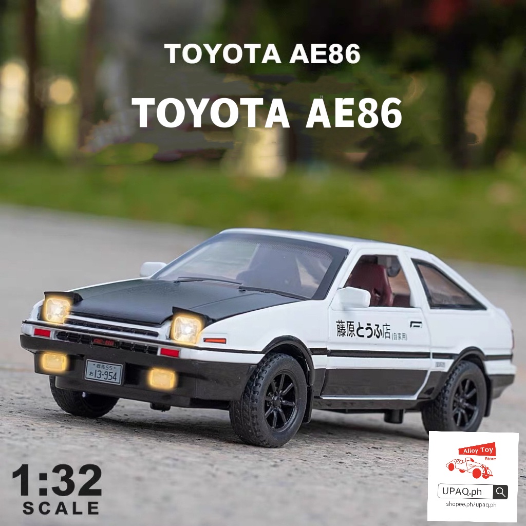  upaq ph Toy TOYOTA TRUENO AE86 1 32 ALLOY DIE CAST CAR MODEL 32017 