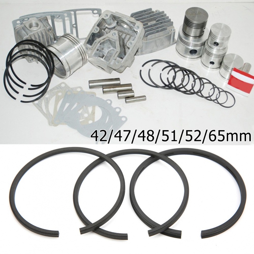 [oncemoreagain1] 3 X Air Compressor Piston Ring Pneumatic For 42/ 47 ...