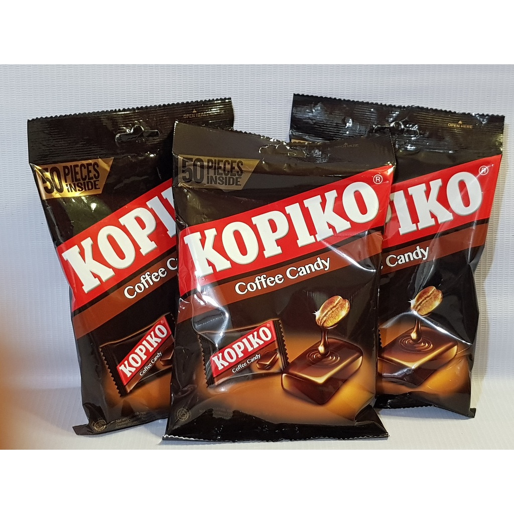 Kopiko COFFEE CANDY (pack of 3 x 150 grams) 50 pieces inside per pack