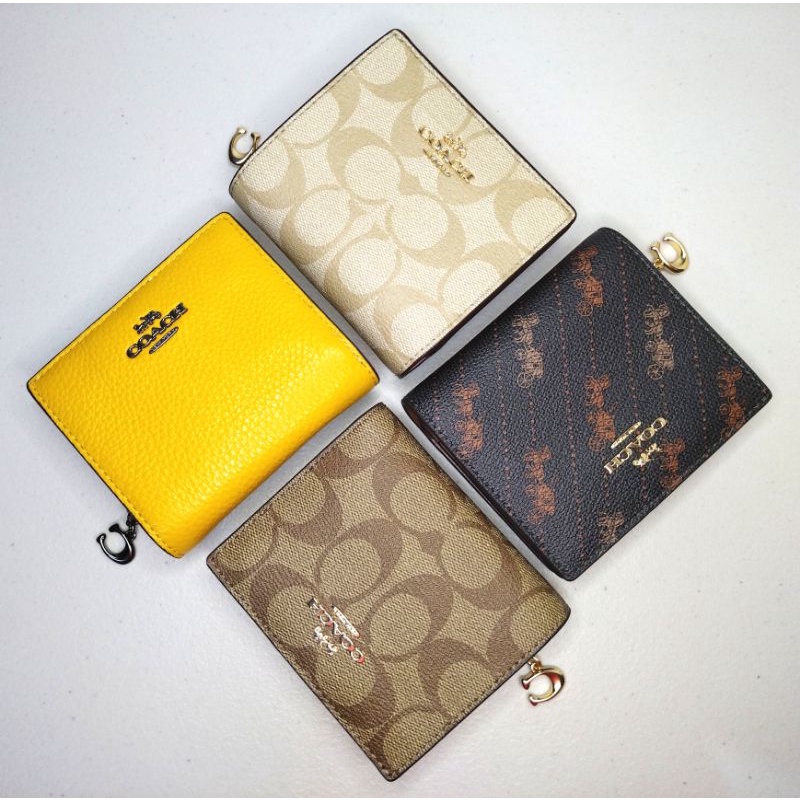 New Original Coach Snap Wallets | Shopee Philippines