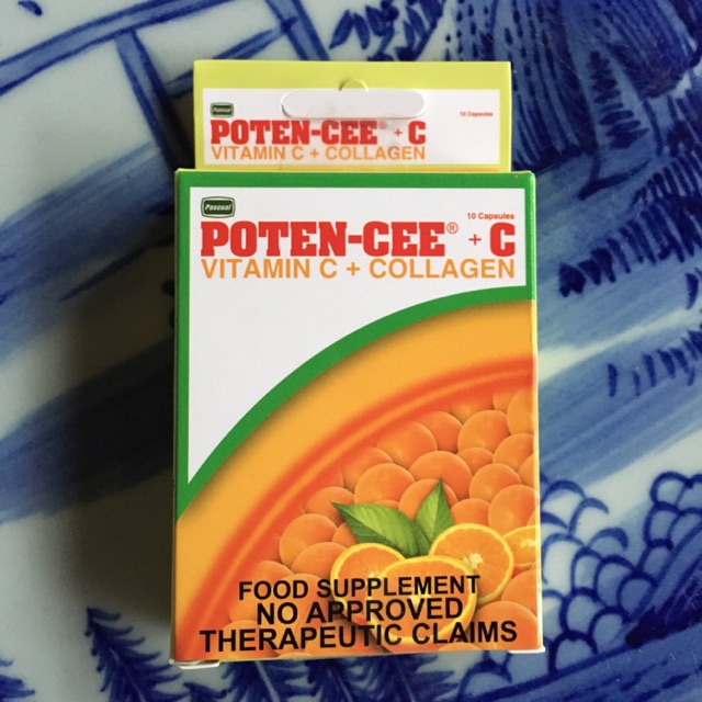 POTENCEE + VITAMIN C + Collagen (10 pcs) Shopee Philippines