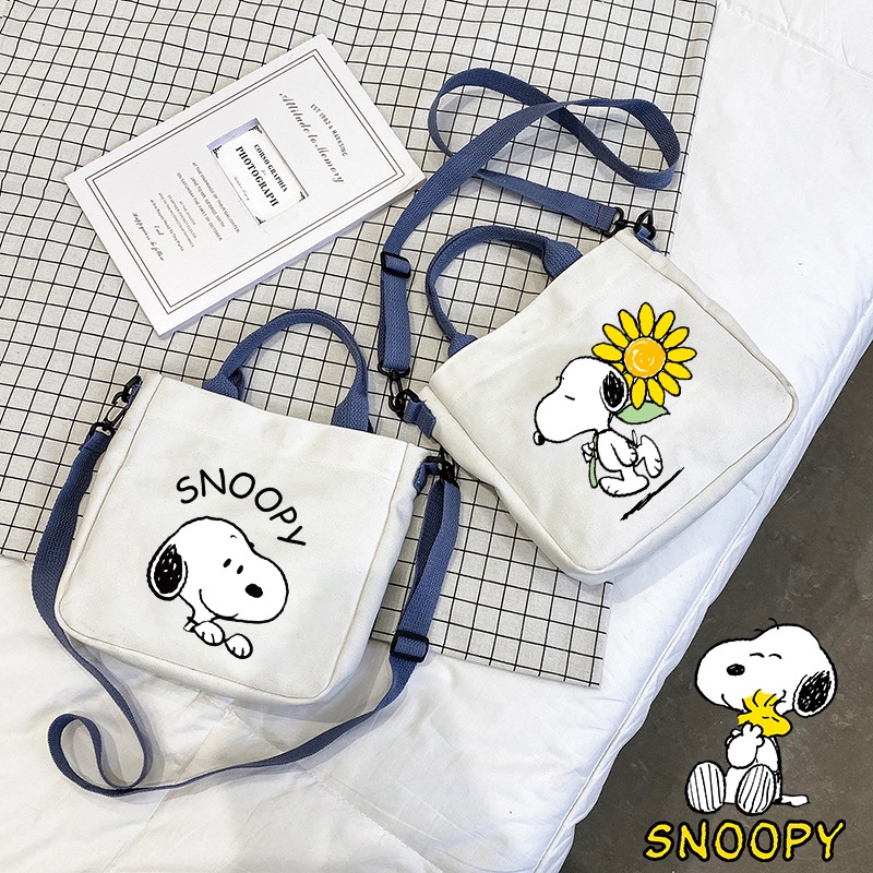 Snoopy Crossbody Bag Tote Bag Student Bag Shopping Bag Shoulder Bag ...
