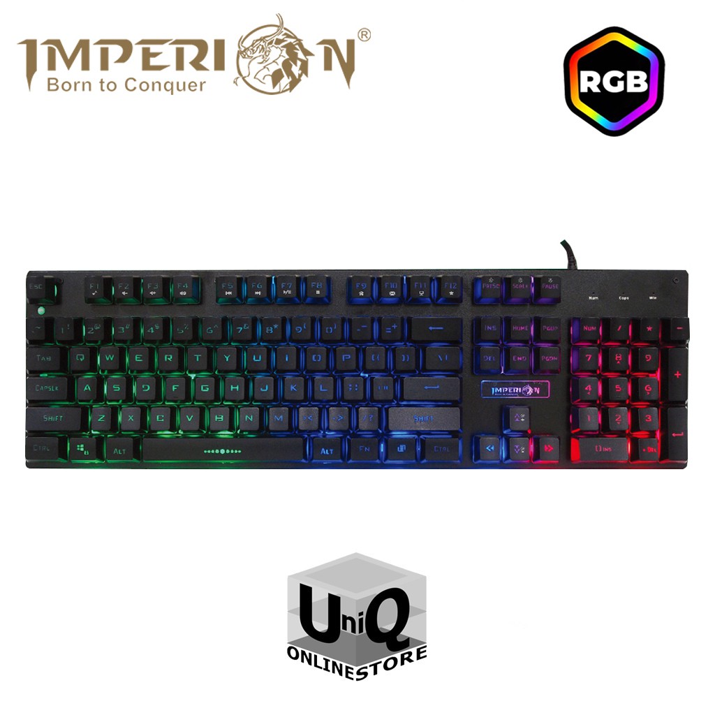 Imperion KGS10B Sledgehammer 10 Mechamembrane 104Keys RGB Wired