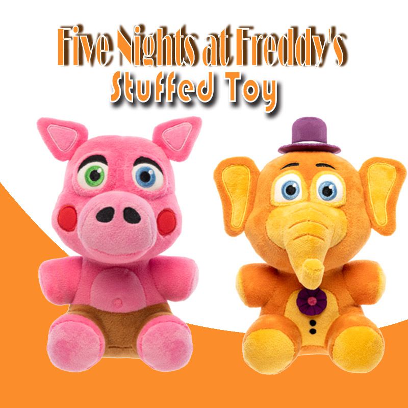 New FNAF Plush Toys Freddys Animal Foxy Bonnie Bear Chica Stuffed Plush Toy  Doll Gift