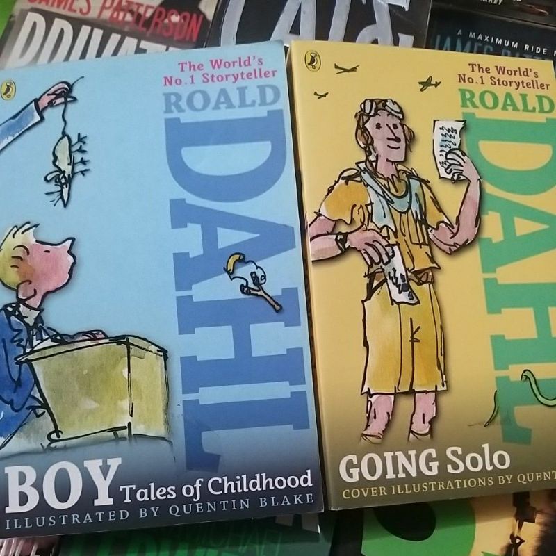 Roald Dahl - Boy: Tales of Childhood, Going Solo | Shopee Philippines