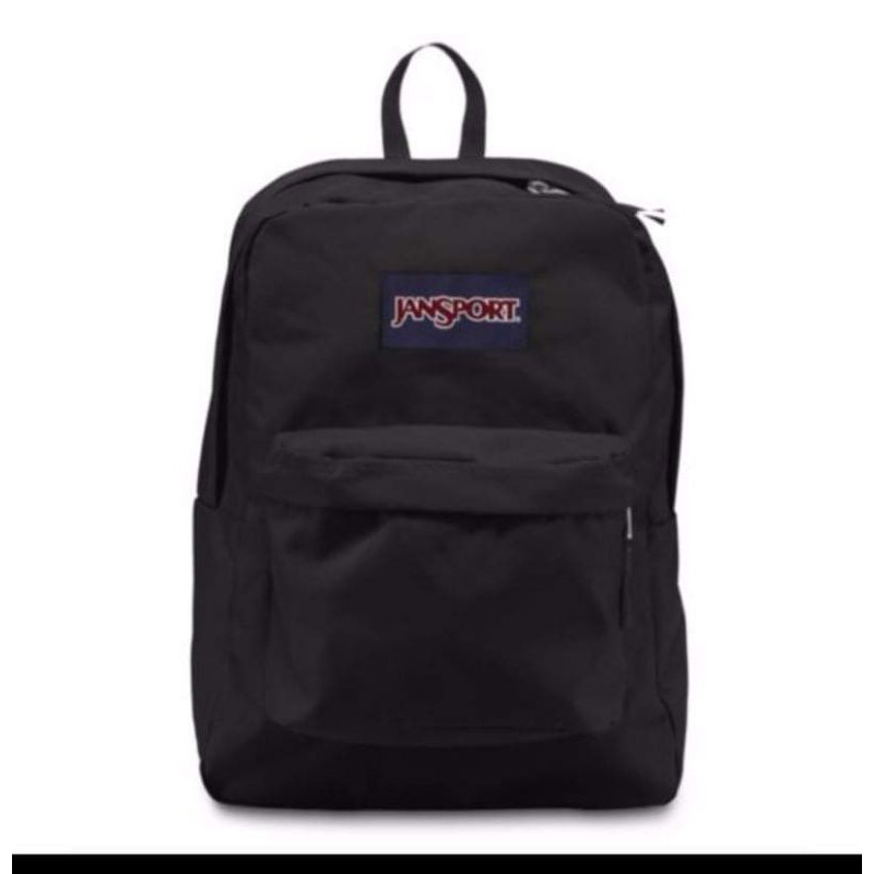 jansport backpack plain black